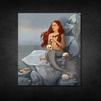The Syren Art Print | Elizianna