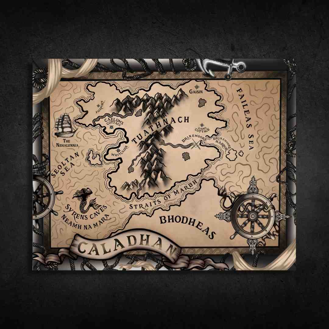 Caladhan Map - Jessica S. Taylor